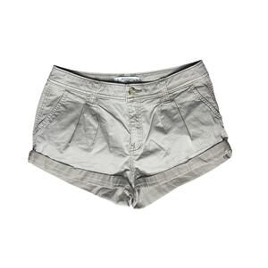 Abercrombie & Fitch Women’s Mini Shorts Size 0/25 Khaki - Rolled Hem